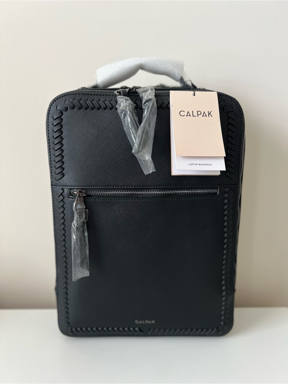 CALPAK Black Laptop Backpack - Sleek Men’s Bag